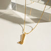Jewelry Stainless Steel Titanium Steel Ins Style Boots Pendant Necklace With Electroplating