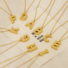Jewelry Stainless Steel Titanium Steel Pendant Necklace With Embossed Pleated Design Inlaid With Gold And Letters Numbers Text For Women