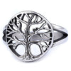 Jewelry Stainless Steel Tree Of Life Polish Unisex