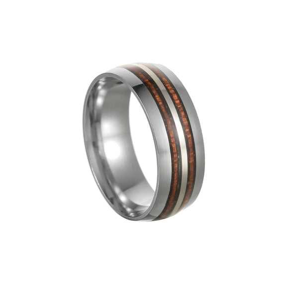 Jewelry Stainless Steel Unisex Ring Geometric Dripping Glue