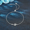Jewelry 925 Sterling Silver Bracelet Geometric Moissanite Highend Women's Style