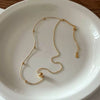 Jewelry 925 Sterling Silver Geometric Snake Bone Ball Necklace