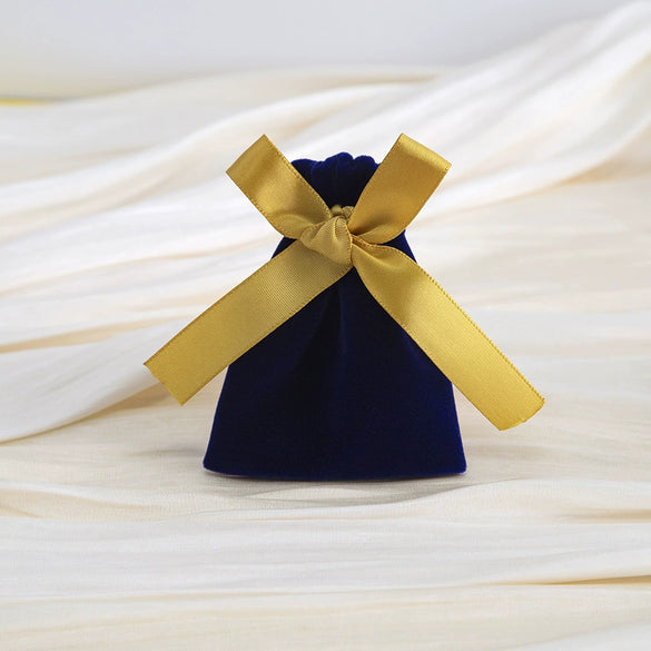 Jewelry Storage Bag Flannel Velvet Cloth Plush