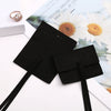 Jewelry Storage Bag Microfiber Imitation Leather Flannel Square