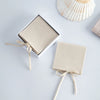 Jewelry Storage Bag Microfiber Imitation Leather Flannel Square