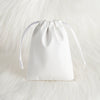Jewelry Storage Bag Pu Leather Drawstring
