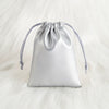 Jewelry Storage Bag Pu Leather Drawstring