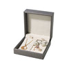 Jewelry Storage Box Brushed Leather Threepiece