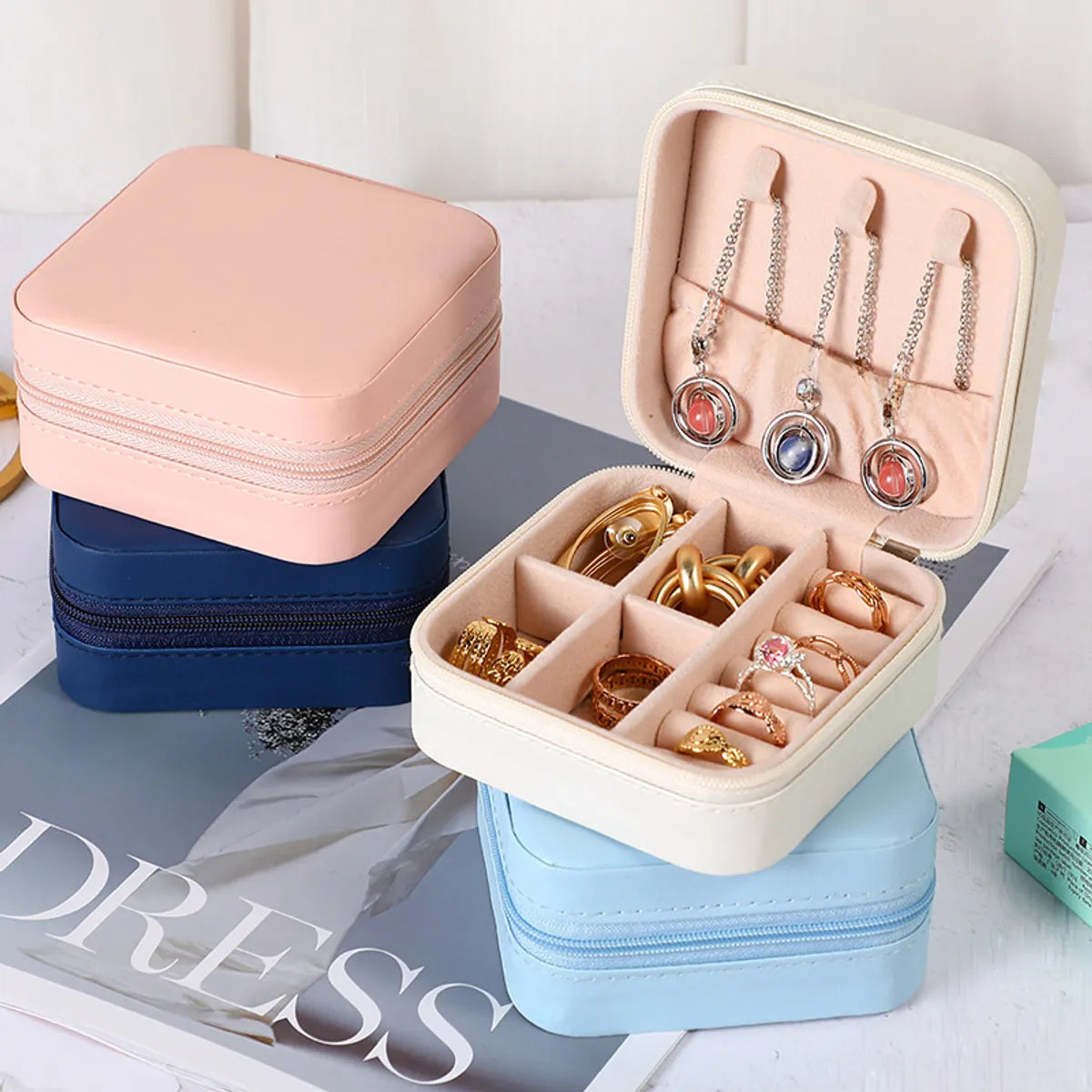 Jewelry Storage Box Gift Box Jewelry Box Wholesale Packing Box Earrings Earrings Necklace Ring Jewelry Storage Jewelry Box