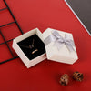 Jewelry Storage Box In Paper And Cardboard Material For Earrings Necklace Ring With Fashion Packaging And Bow Design