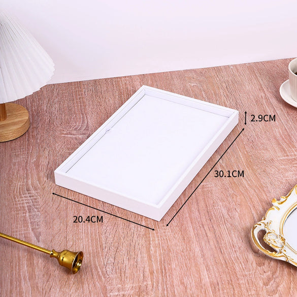 Jewelry Storage Display Tray Pu Material High Sense Style