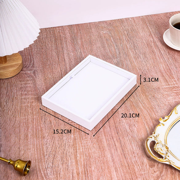 Jewelry Storage Display Tray Pu Material High Sense Style