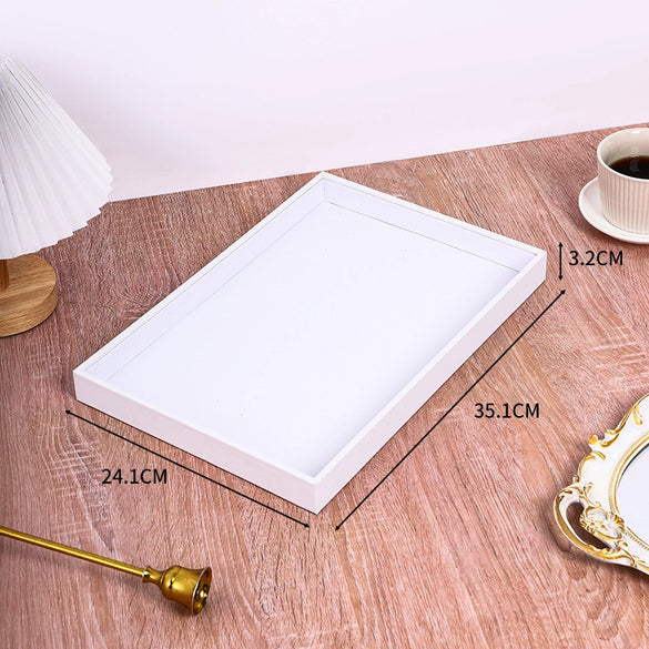 Jewelry Storage Display Tray Pu Material High Sense Style