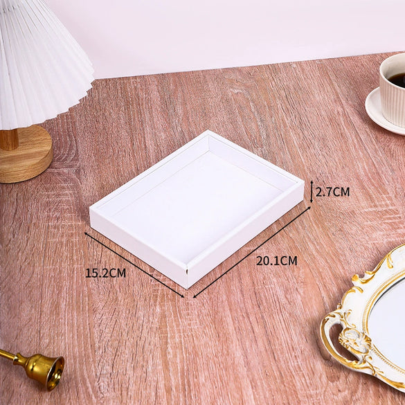 Jewelry Storage Display Tray Pu Material High Sense Style