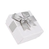 Jewelry Storage Gift Box For Necklace Ring Earrings With White Bow Women's