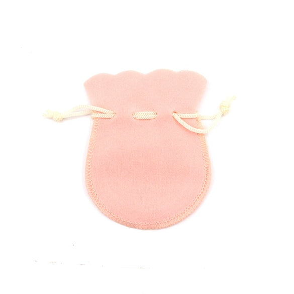 Jewelry Storage Gourd Drawstring Bag Velvet Flocking Cloth