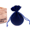 Jewelry Storage Gourd Drawstring Bag Velvet Flocking Cloth