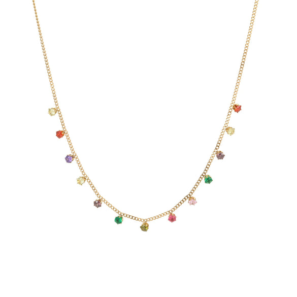 Jewelry Suit Stainless Steel Necklace Bracelet Geometric Tassel Pendant Electroplating