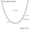 Jewelry Suit 316L Stainless Steel Chain Pattern Mixed Color 3A Zircon Pvd Vacuum Plating Bracelet And Necklace