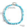 Jewelry Tassel Beaded Clavicle Chain Artificial Crystal Drop Shape Geometric Necklace For Women