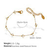 Jewelry 316L Stainless Steel Bohemian Geometric Electroplated For Women