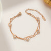 Jewelry Titanium Steel Bracelet Geometric Electroplating Women's