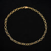 Jewelry Titanium Steel Cross Chain Ushape Geometric Handmade Clavicle Chain Necklace For Women