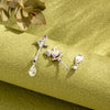 Jewelry Titanium Steel Crown Shape Electroplated For Women