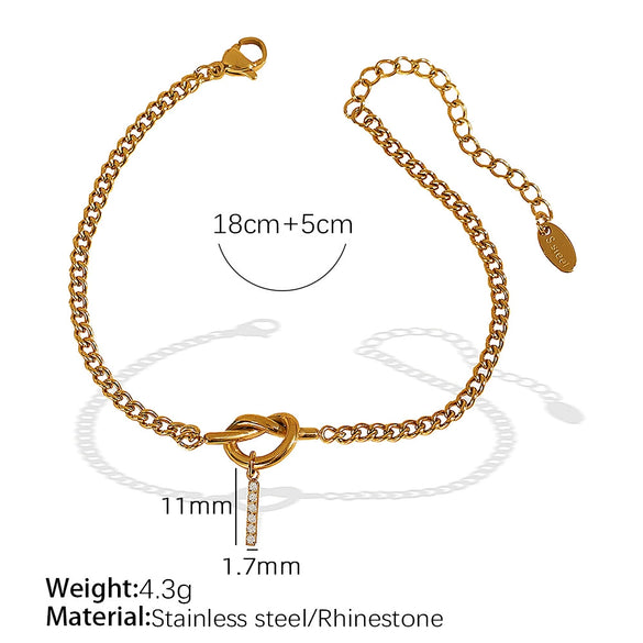 Jewelry 316L Stainless Steel Fashion Electroplated 26 Letter Bracelet Unisex Women's
