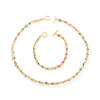 Jewelry 316L Stainless Steel Geometric Electroplating Bohemian Style Multilayer Chain Stacked Wear