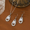 Jewelry Titanium Steel Heartshaped Imitation Shell Street Style With Love Water Drops Bell Pattern Electroplated For Men And Women