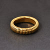 Jewelry Titanium Steel Retro Geometric Ushaped Gold Plated Ring Bracelet For Women