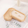 Jewelry Tray Burlap Portrait Highend Display Stand For Ring Earrings Storage