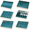 Jewelry Tray Solid Wood Geometric Artistic Style For Ring Earrings Necklace Bracelet Storage And Display