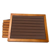 Jewelry Tray Solid Wood Geometric Splicing Style For Jewelry Storage Display