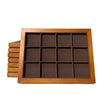 Jewelry Tray Solid Wood Geometric Splicing Style For Jewelry Storage Display