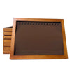 Jewelry Tray Solid Wood Geometric Splicing Style For Jewelry Storage Display
