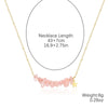 Jewelry Turquoise Geometric Bohemian Style Electroplated Women's Natural Stone Necklace