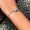 Jewelry Vintage Pendant Adjustable Turquoise Bracelet Alloy Geometric Pattern Diamond Treated
