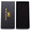 Jewelry Watch Case Cardboard Rectangular Crocodile Pattern Hot Stamping Logo
