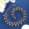 Jewelry Women's Butterfly Tassel Pendant Foot Chain Diecast Geometric Style