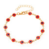 Jewelry Women's Vintage Style Devil's Eye Alloy Handmade Bracelet