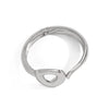 Jewelry Zinc Alloy Asymmetric Smooth Bracelet Heavy Industry Design Electroplating