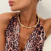 Jewelry Zinc Alloy Geometric Retro Electroplated Choker Necklace