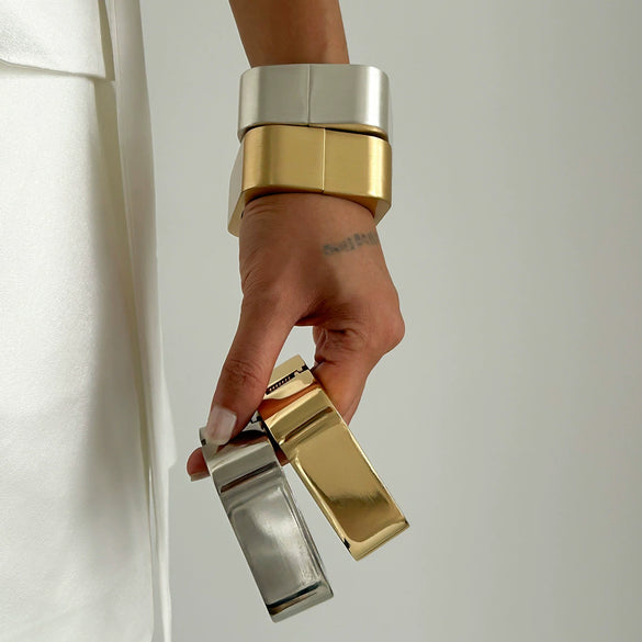 Jewelry Zinc Alloy Geometric Square Electroplating Women's Fashion Bracelet