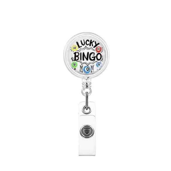 Key Chain Plastic Abs Modern Art Billiard Patch Retractable Rotating Id Back Clip Glue Puller