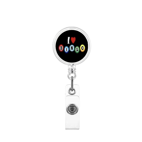 Key Chain Plastic Abs Modern Art Billiard Patch Retractable Rotating Id Back Clip Glue Puller