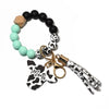 Keychain And Bracelet Plastic Resin Geometric Handmade