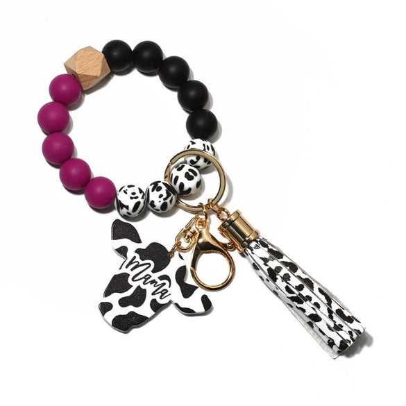 Keychain And Bracelet Plastic Resin Geometric Handmade