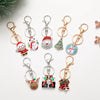 Keychain Pendant Zinc Alloy Christmas Tree Electroplated With Christmas Style